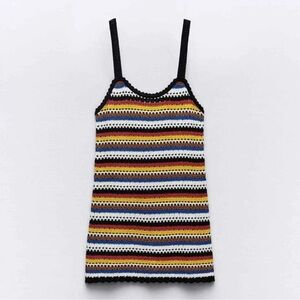 Zara women’s crochet dress
